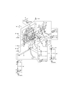 Part Location Diagram of CY-1C6053-32020 MTD Washer 8.5x20x3.2